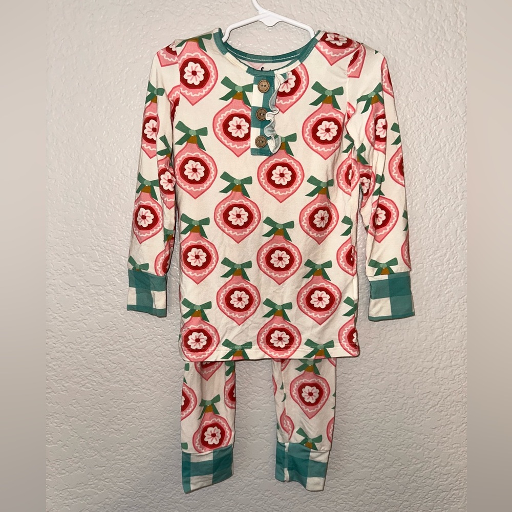 Made By Molly 3T Christmas Pajamas